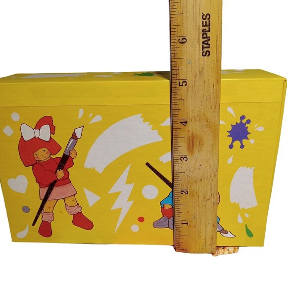 Vintage Crysta Collins Sterling Storage Pencil Box Lot 2 USA Genderal Box Co - Picture 15 of 16